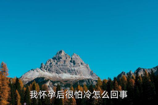 懷孕怕冷，剛懷孕會怕冷嗎