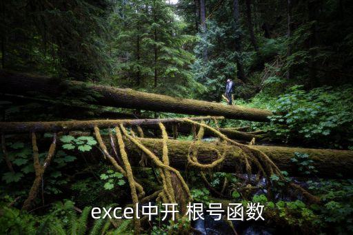  excel中開 根號(hào)函數(shù)