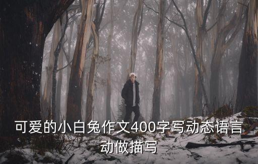 可愛的小白兔作文400字寫動態語言動做描寫