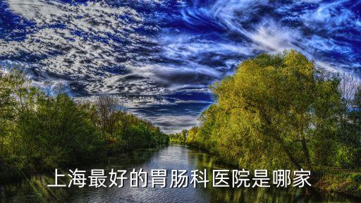 上海最好的胃腸科醫(yī)院是哪家