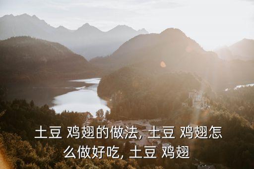 土豆 雞翅的做法, 土豆 雞翅怎么做好吃, 土豆 雞翅