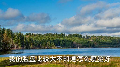 我的臉盤比較大不知道怎么瘦臉好