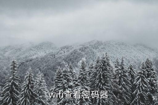 無線密碼查看器，無線網絡密碼查看器