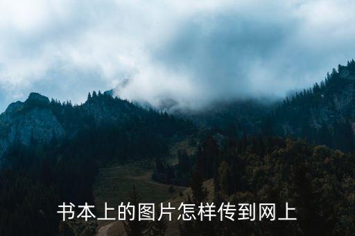 書本上的圖片怎樣傳到網上