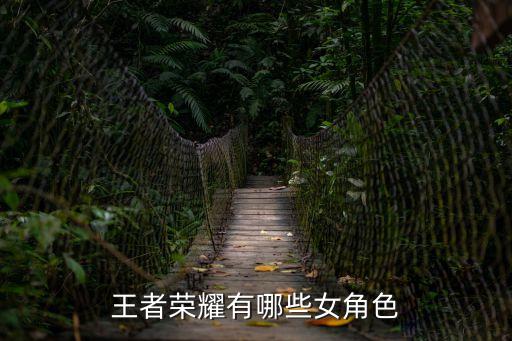 王者榮耀有哪些女角色