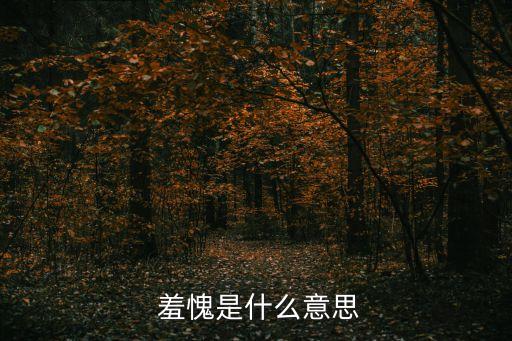 羞愧近義詞,羞愧羞愧de意思