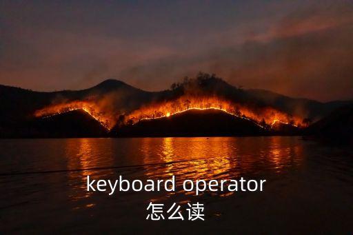 鍵盤(pán)英語(yǔ)，keyboard的漢語(yǔ)意思