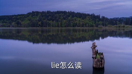  lie怎么讀
