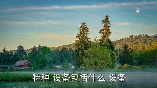 特種設備,涉及10大類的特種設備有哪些類別?