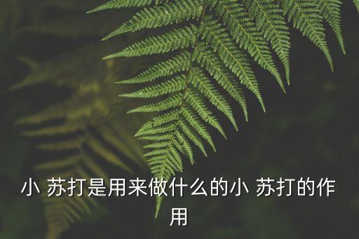 小蘇打的作用,小蘇打怎么用來洗菜洗碗碟?