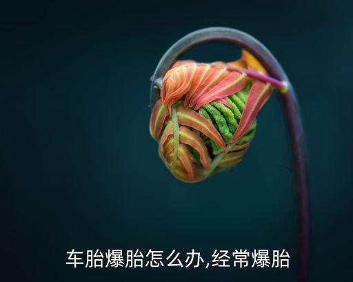 車胎爆了怎么辦,剎車時要注意什么?汽車爆胎原因