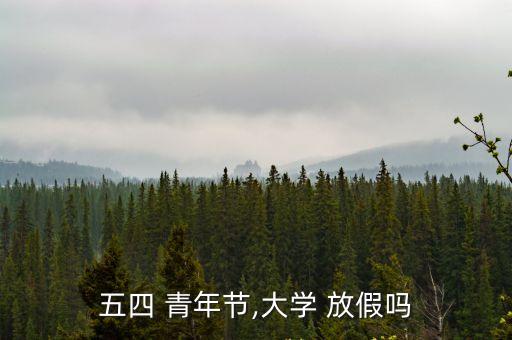 五四 青年節(jié),大學(xué) 放假嗎