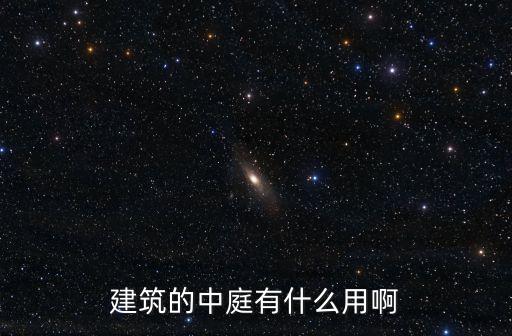 建筑的中庭有什么用啊