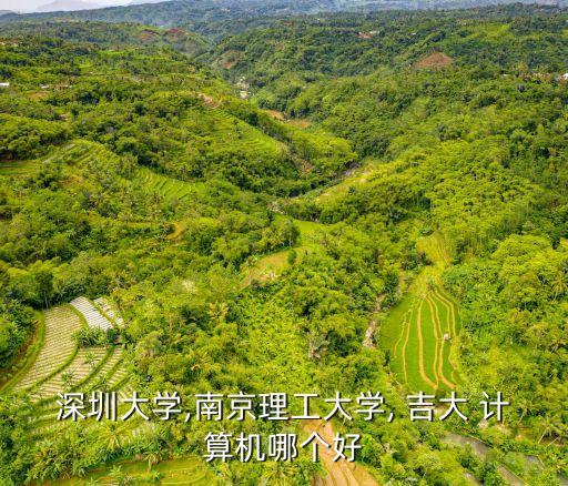 深圳大學,南京理工大學, 吉大 計算機哪個好