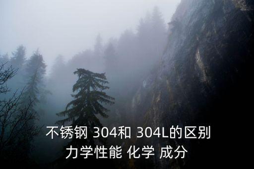  不銹鋼 304和 304L的區別力學性能 化學 成分