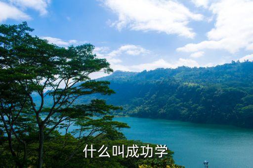 什么叫成功學(xué)