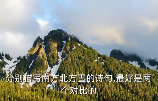 北雪,北方雪:窗含西陵雪門含千里煙波