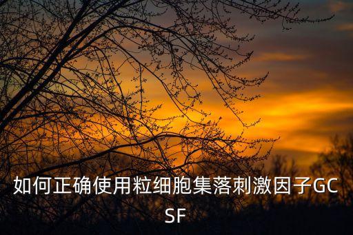 粒細胞刺激因子，重組人粒細胞刺激因子