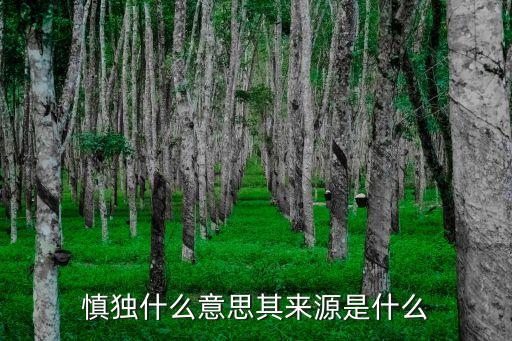 shendu,獨處須謹慎內心真實一定會展現在外