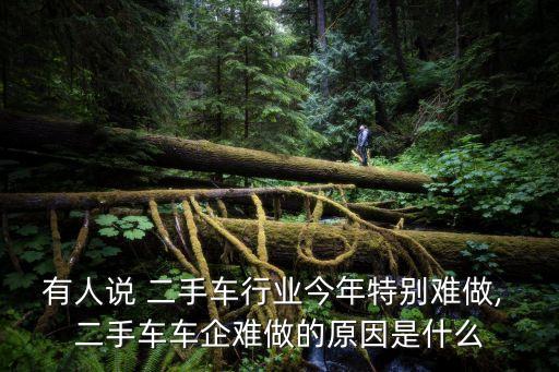 二手車行業,汽車商人士崛起帶動二手車需求暴增