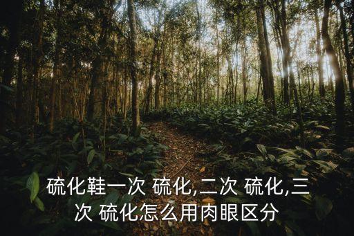  硫化鞋一次 硫化,二次 硫化,三次 硫化怎么用肉眼區(qū)分