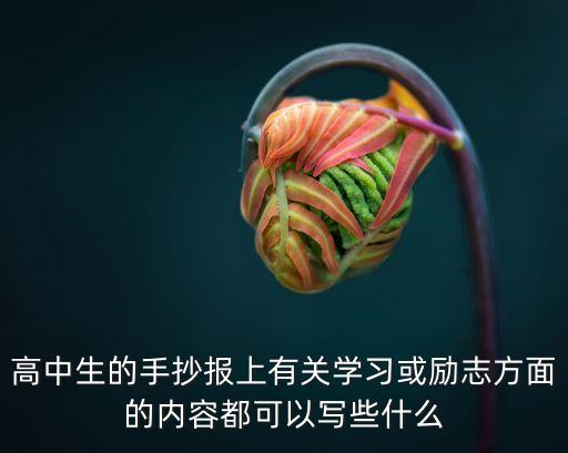 手抄報高中生，沒有規矩不成方圓高中生手抄報高