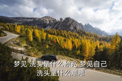  夢見 洗頭是什么預(yù)兆 夢見自己 洗頭是什么意思