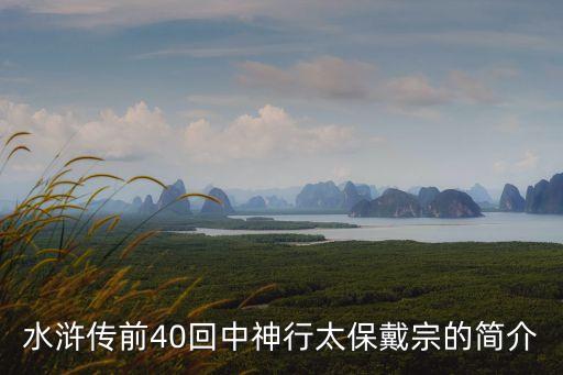 神行太保戴宗，神行太保戴宗事件