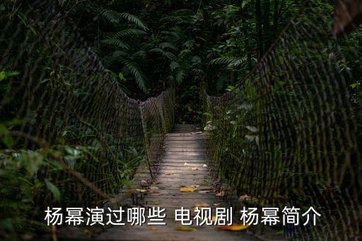 楊冪主演電視劇,楊冪飾演景和文為保護國家資源不被走私甘冒險
