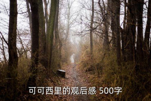 可可西里觀后感，可可西里的觀后感 500字