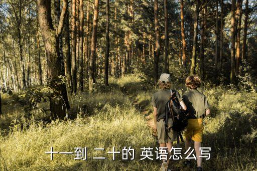 十一到 二十的 英語怎么寫