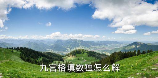 九宮格數獨,數學知多少?看九宮格就知答案