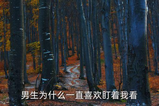 男生為什么一直喜歡盯著我看