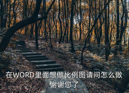 在WORD里面想做比例圖請問怎么做謝謝您了