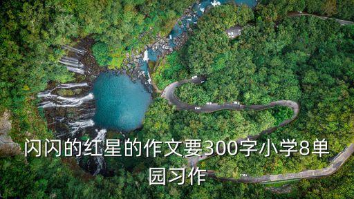 閃閃的紅星，閃閃的紅星的作文要300字小學8單園習作