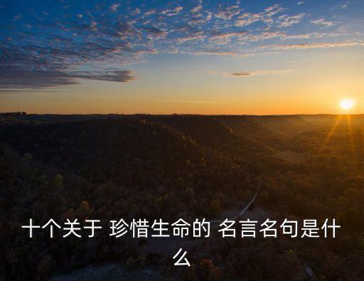 珍惜的名言,第二集:生活不能完全停止
