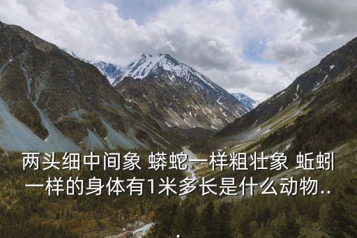 蚯蚓和蟒蛇,美國發現肉蚯蚓長約成年人大小