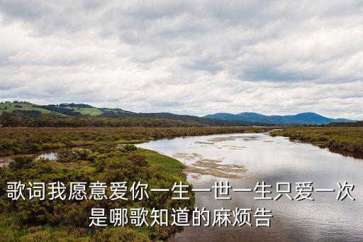 愛你一生歌曲，有那幾首歌的前一個字能組成我愛你一生一世
