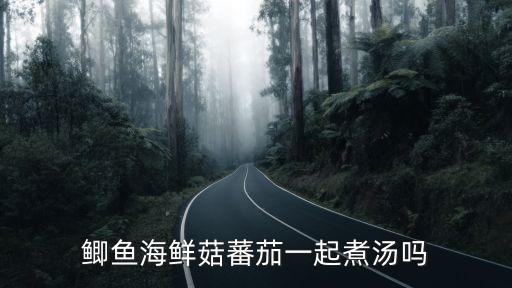 鯽魚海鮮菇蕃茄一起煮湯嗎