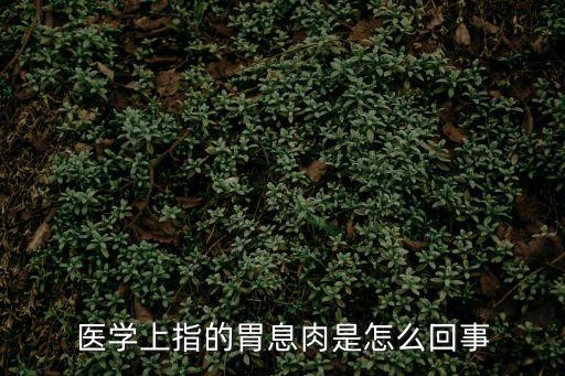 醫(yī)學(xué)上指的胃息肉是怎么回事