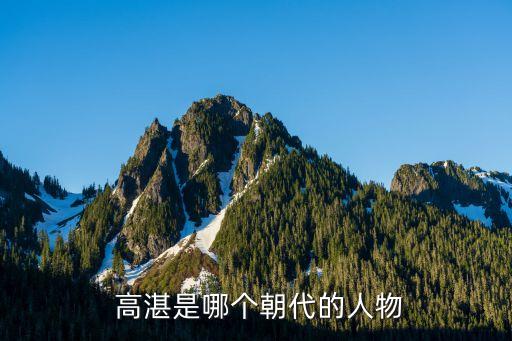 高湛,北魏廢帝高湛生母是趙后虞