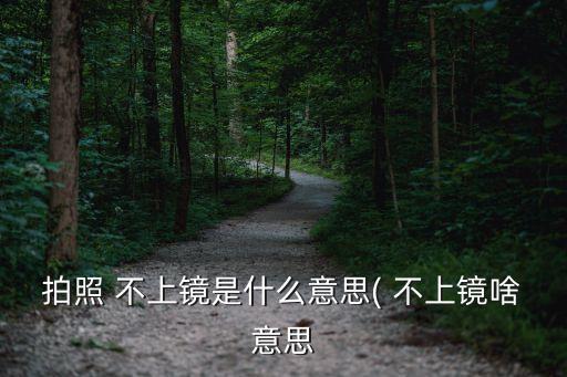不上鏡的原因,完美的臉要符合三庭五眼?