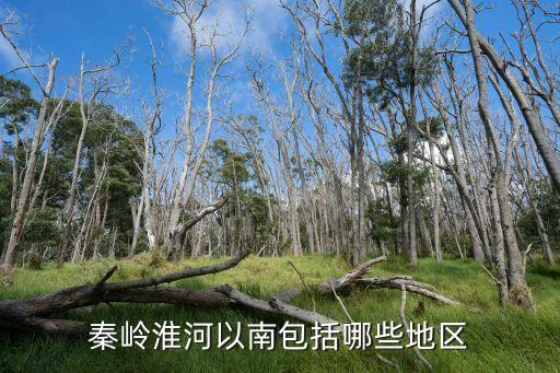 淮河以南，淮河以南還有怎么劃分我地理課沒聽