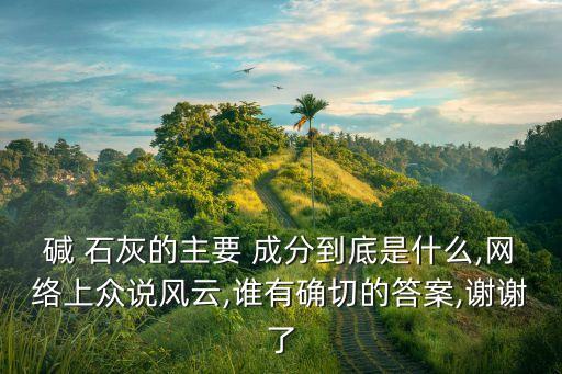 堿石灰的主要成分,為什么二氧化碳?xì)怏w不能干燥?