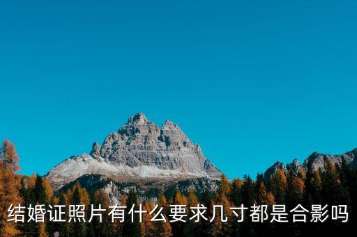 結婚證照片有什么要求幾寸都是合影嗎
