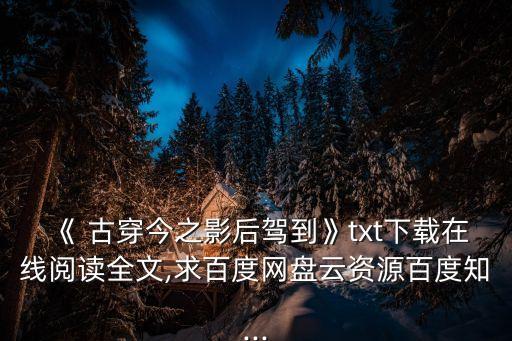 古穿今之補(bǔ)刀影后