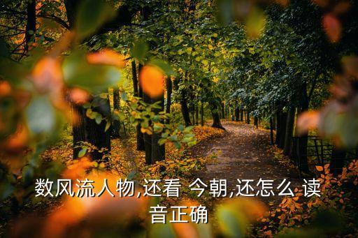 數風流人物,還看 今朝,還怎么 讀音正確