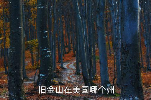  舊金山在美國哪個州