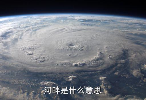 河畔是什么意思