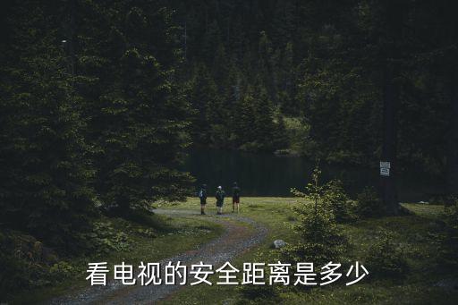 看電視的安全距離是多少